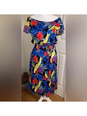 Vintage Liberty House Hawaiian Dress